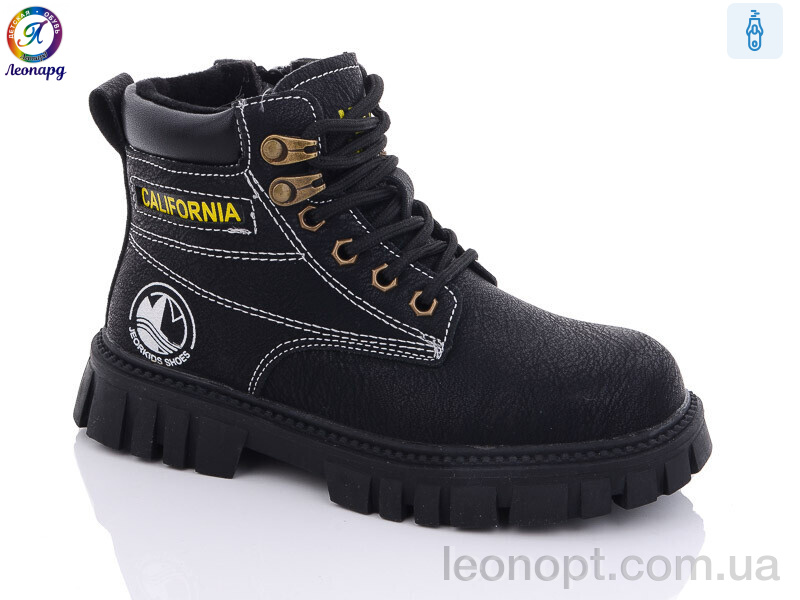 Черевики Леопард 9035 black