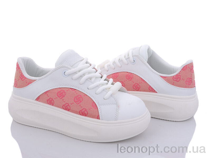 Кросівки Violeta 186-23 white-pink