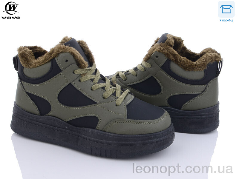 Черевики Wei Wei SS2189 green-black