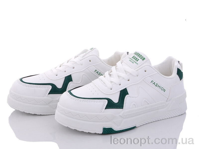 Кросівки Violeta 45-97 white-green