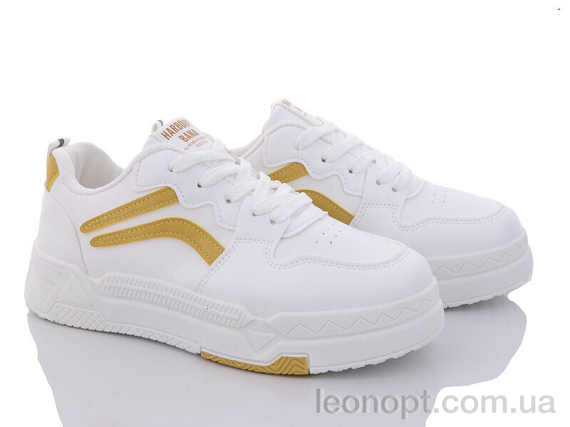 Кросівки Violeta 45-95 white-yellow