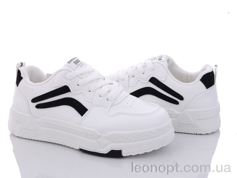 Кросівки Violeta 45-95 white-black