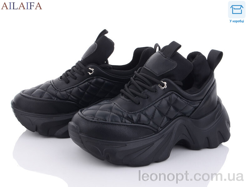 Кроссовки Ailaifa 8010 black