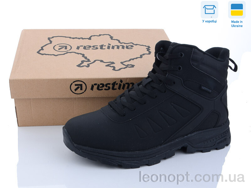 Черевики Restime PMZ23508 black