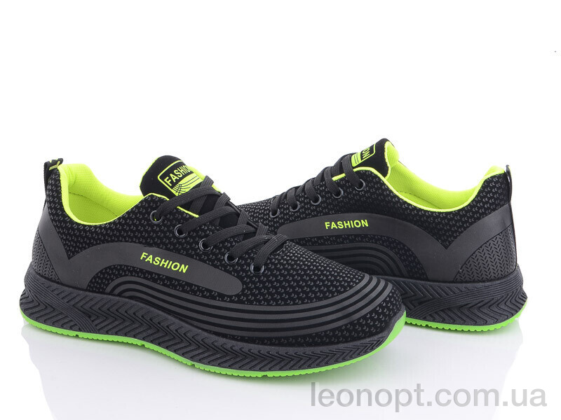 Кросівки Violeta 197-144 black-green