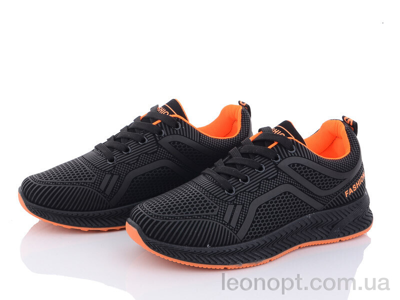 Кросівки Violeta 197-143 black-orange