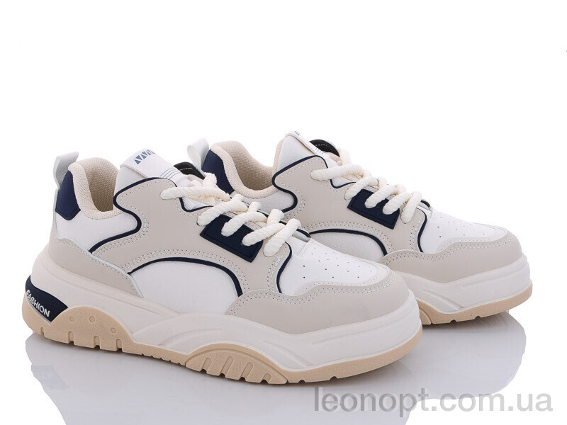 Кросівки Violeta 149-35 white-beige