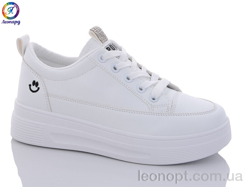Кроссовки Леопард 2683 white