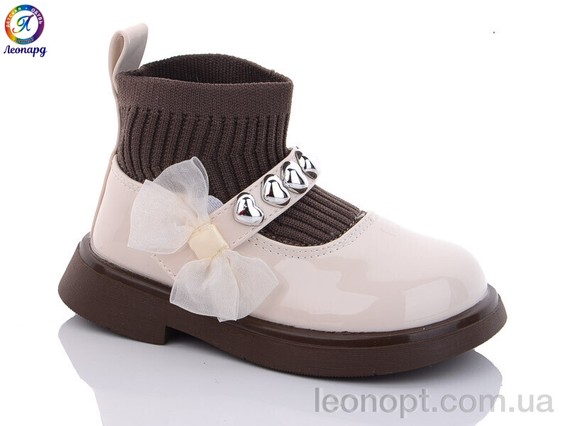 Туфли Леопард F6618 beige