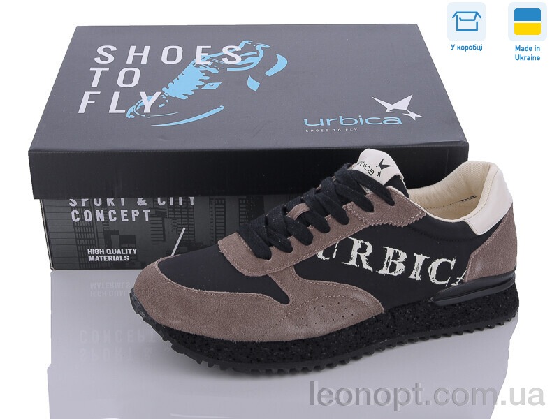 Кросівки Restime UMB24100 black-brown