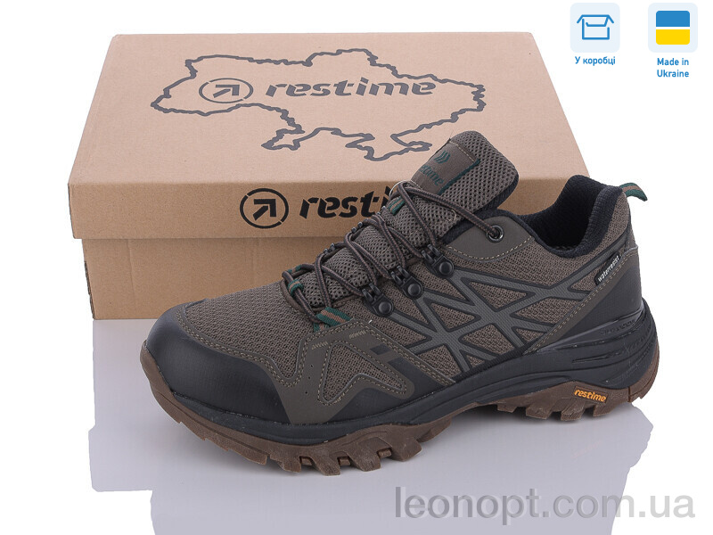 Кросівки Restime OMB24050 khaki