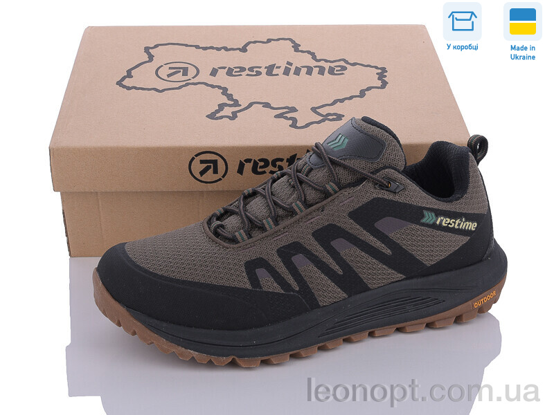 Кросівки Restime OMB24051 khaki