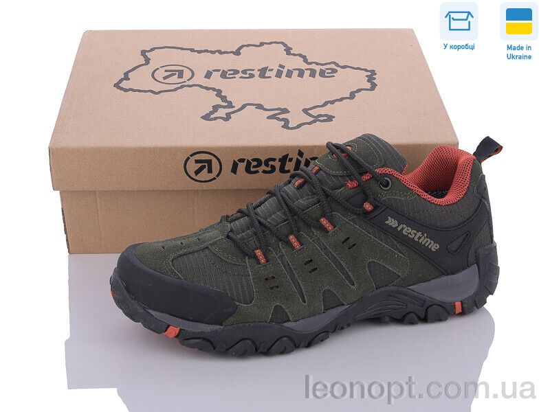Кросівки Restime OMB24048 khaki
