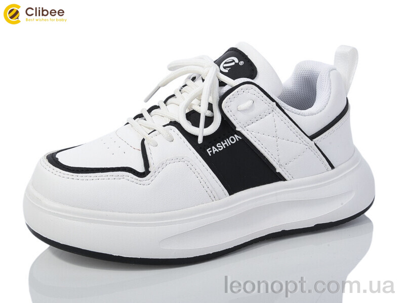 Кросівки Clibee-Apawwa LC982 white-black