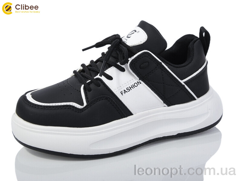 Кросівки Clibee-Apawwa LC982 black-white