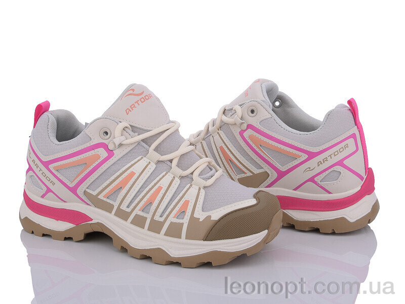 Кросівки Violeta 149-32 beige-pink