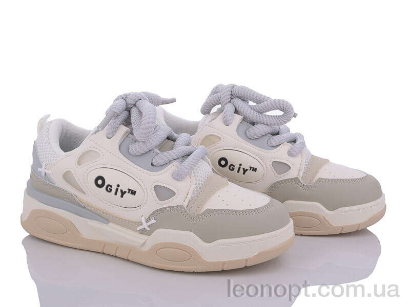 Кросівки Violeta 149-23 beige-grey