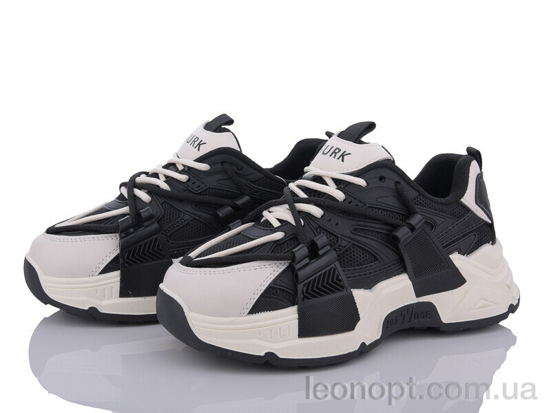Кросівки Violeta 182-29 white-black
