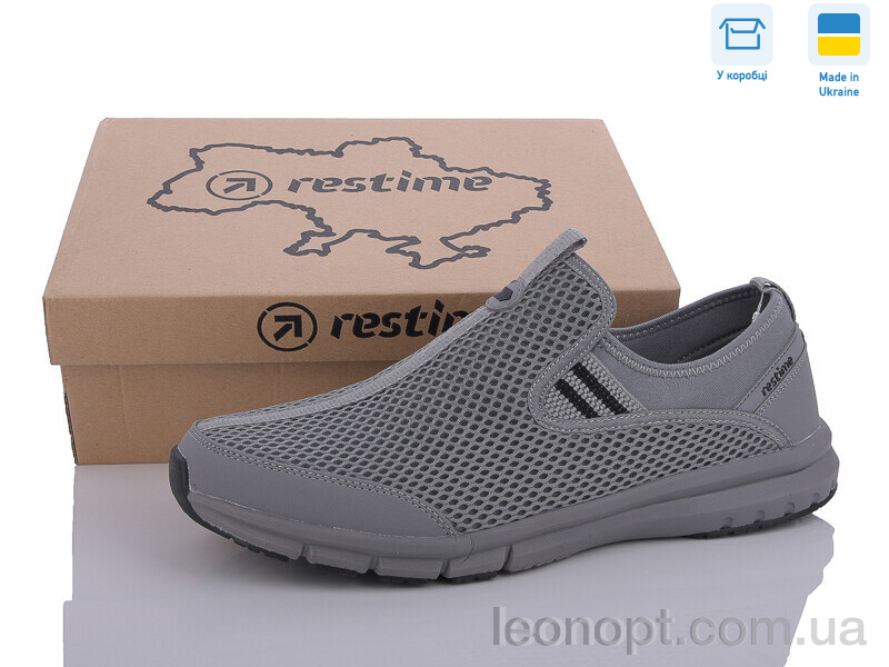Кросівки Restime PGL24820 d.grey