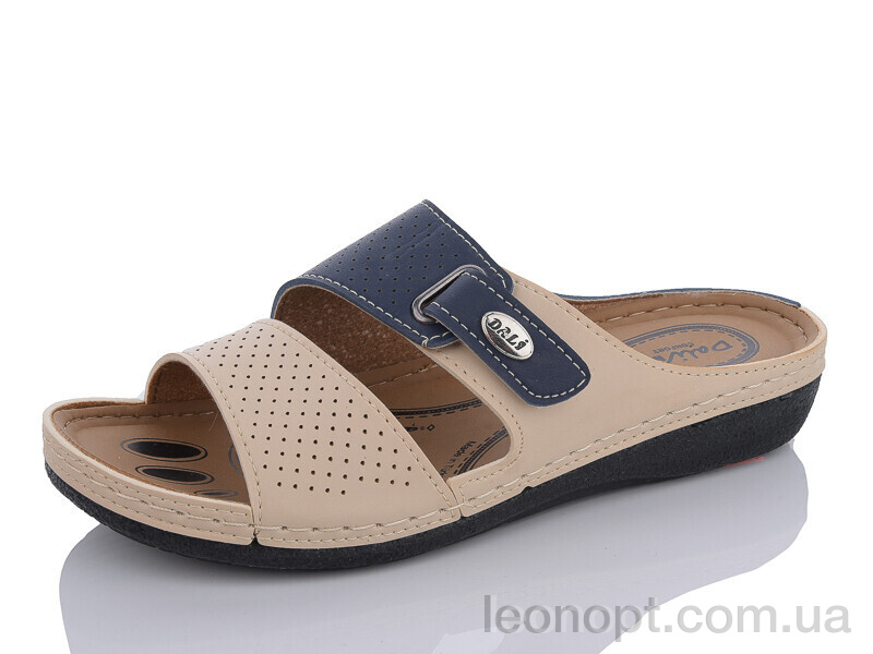 Шльопанці Sali-2 1409 blue-beige