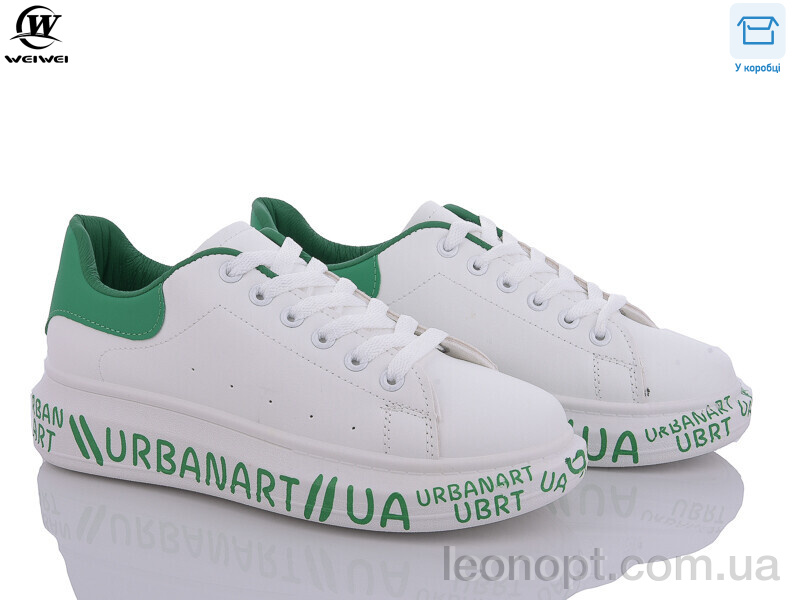 Кросівки Wei Wei SS1013 white-green