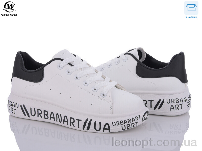Кросівки Wei Wei SS1013 white-black