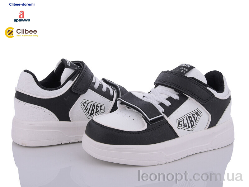 Кросівки Clibee-Doremi LC807 black-white