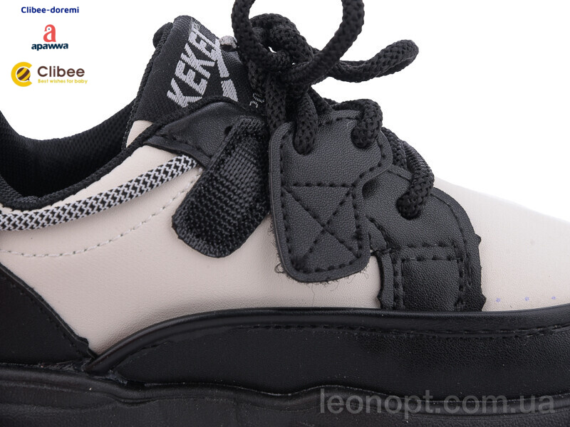 Кросівки Clibee-Doremi LB68 white-black