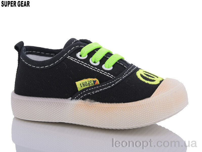 Кроссовки Super Gear A739 black-green