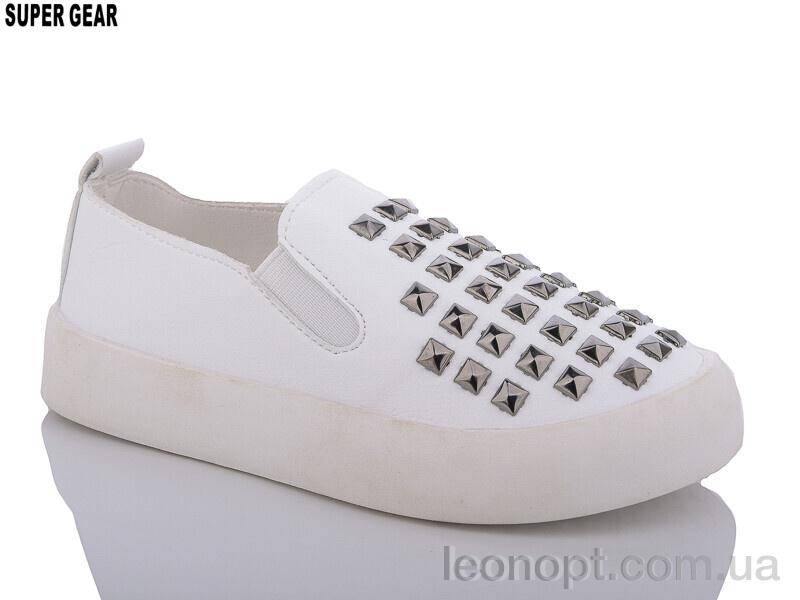 Слипоны Super Gear A729-2 white