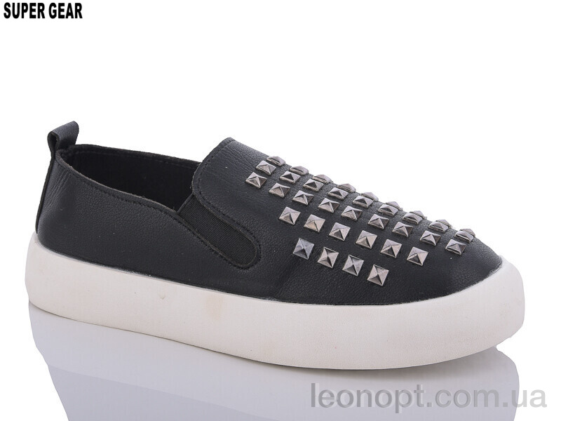 Слипоны Super Gear A728-1 black