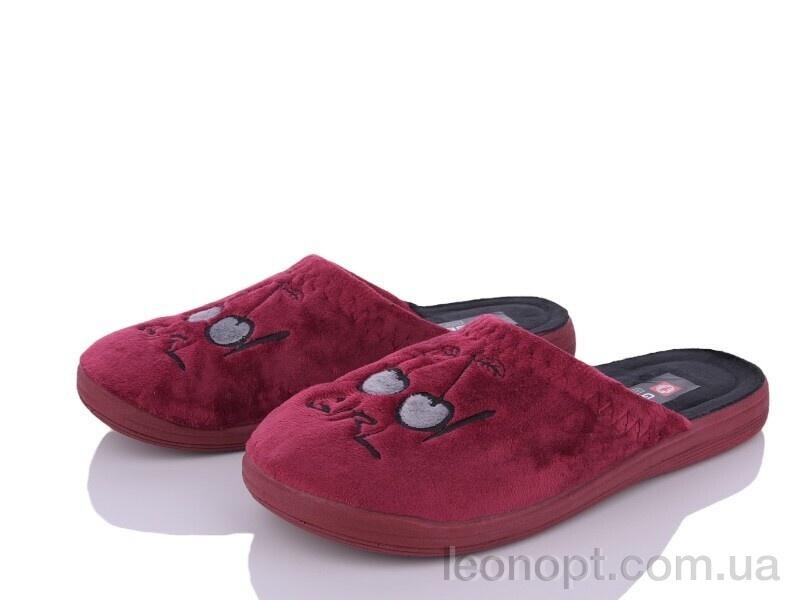 Тапки Soylu GZ004-2 bordo