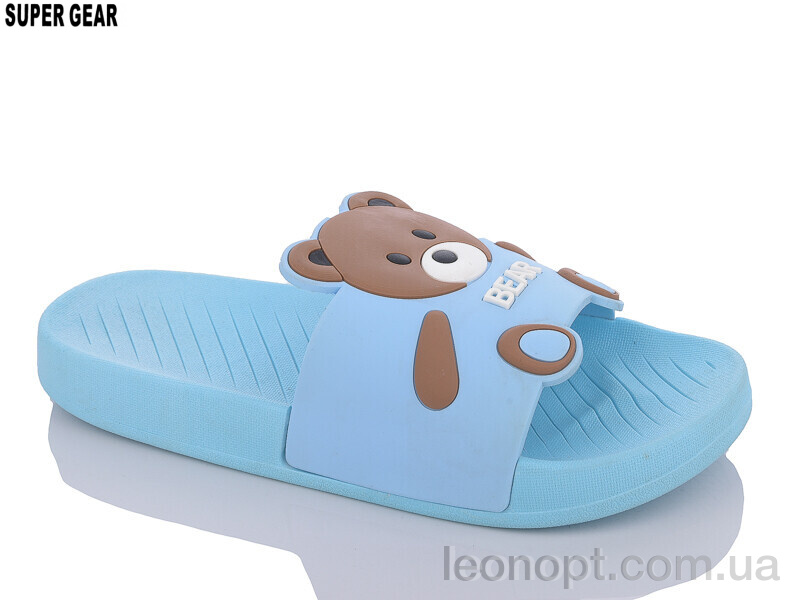 Шлепки Super Gear A2065-9 blue