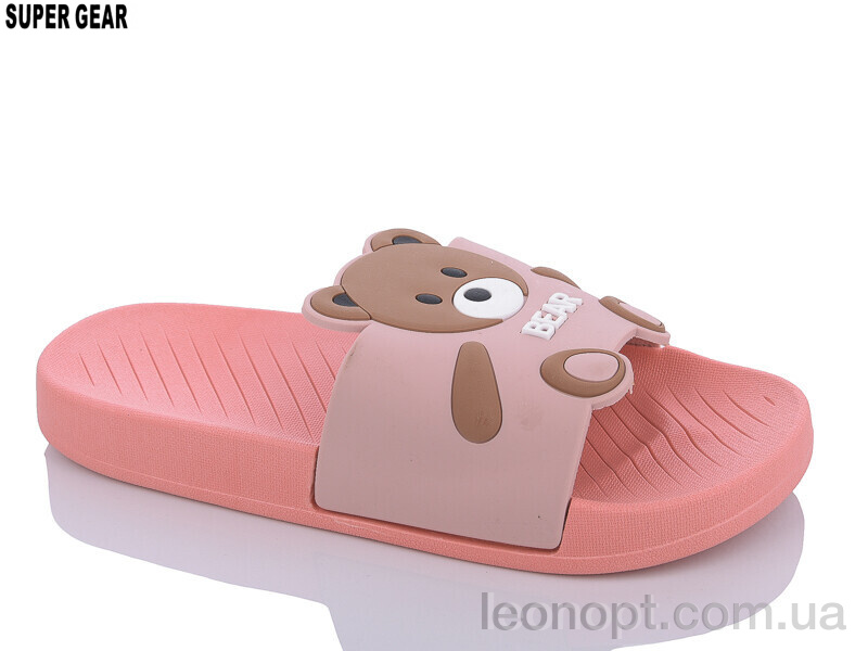 Шлепки Super Gear A2065-9 pink