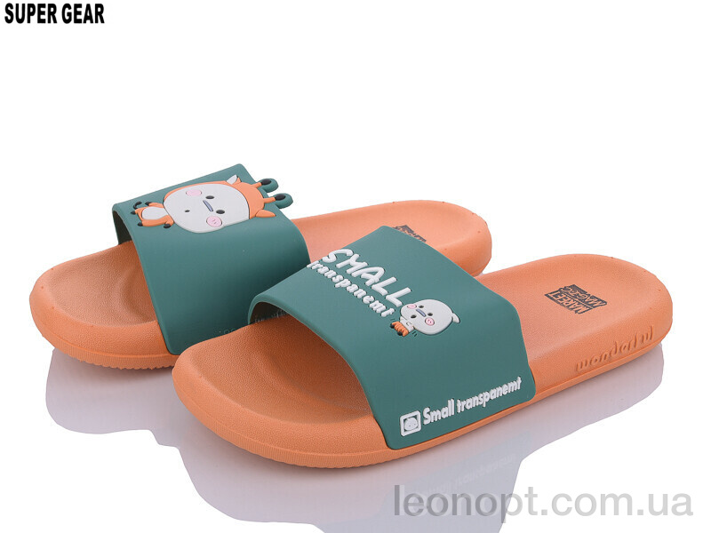 Шлепки Super Gear A831-1 orange