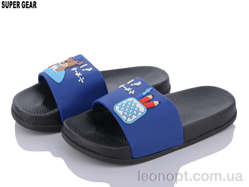 Шлепки Super Gear A901-2 navy