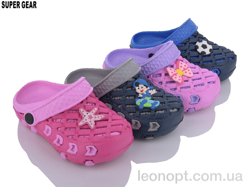 Кроксы Super Gear A6301-2 mix