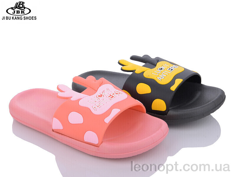 Шльопанці Jibukang 759 black-pink mix