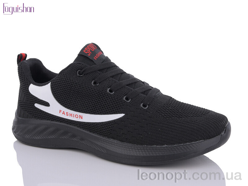 Кросівки Fuguishan A816 black-red