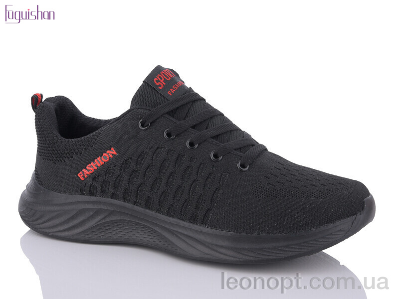 Кросівки Fuguishan A809 black-red