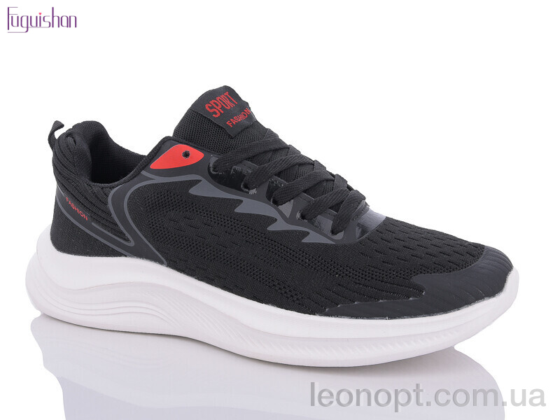 Кросівки Fuguishan A813 black-red