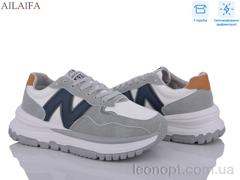 Кроссовки Ailaifa M507 white-blue
