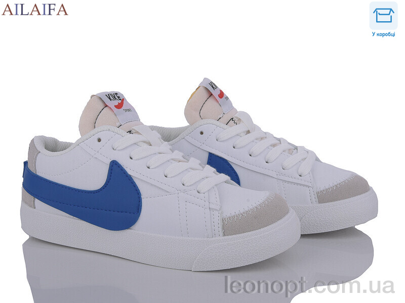 Кроссовки Ailaifa K011 white-blue
