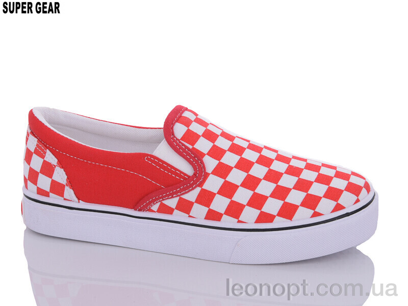 Слипоны Super Gear AF02 red