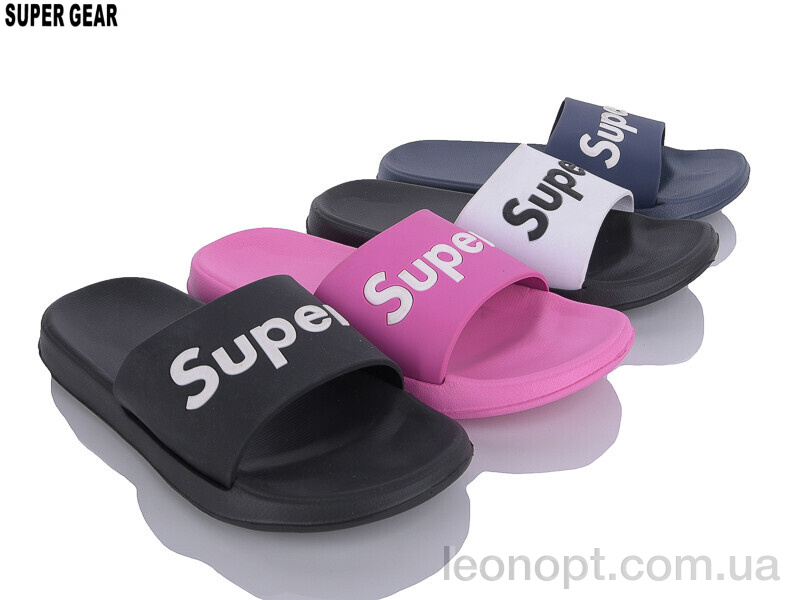 Шлепки Super Gear A8931B mix