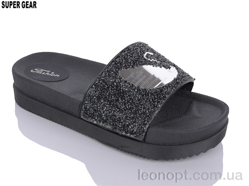 Шлепки Super Gear A752 black