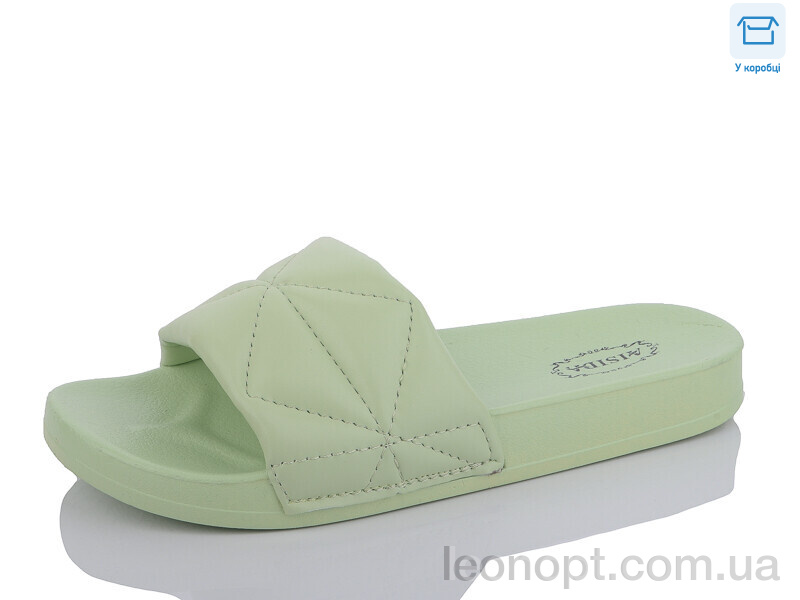 Шлепки Hongquan X42 green