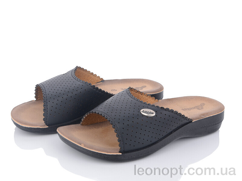 Шлепки Makers Shoes Lorin-1 чорний