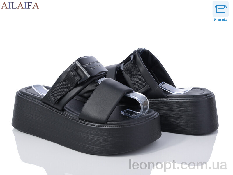 Шлепки Ailaifa 8031 black