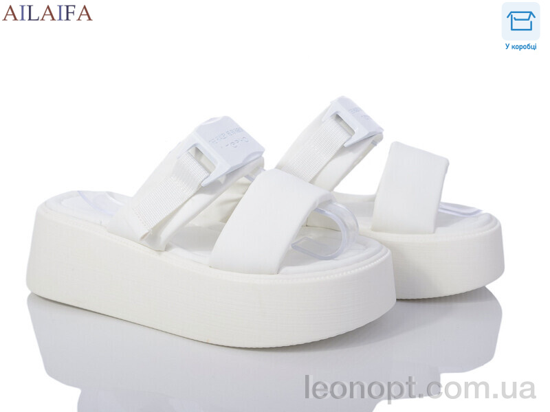 Шлепки Ailaifa 8031 white